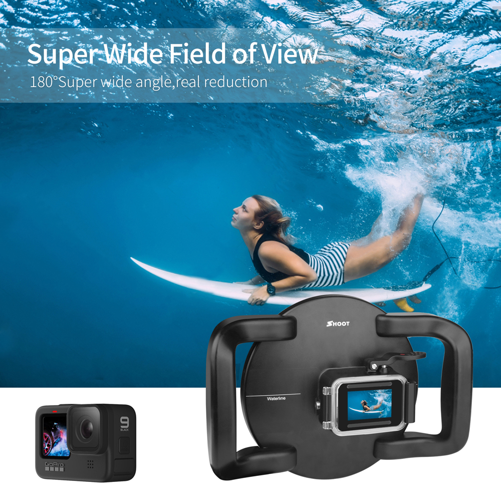 Diving Dome port for Gopro Hero 9 SHOOT